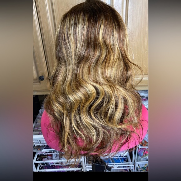 ❤️New❤️ 100% Human hair HD Lace front 16" wig❤️ - Picture 5 of 10